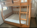 可顏上下鋪床兒童床男孩女孩卡通高低床子母床雙層床小戶(hù)型實(shí)木上下床 柜梯款 上床寬130  下床寬150 曬單實(shí)拍圖