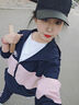 WASSUP JOYZON品牌運動(dòng)套裝女寬松顯瘦春秋款學(xué)生休閑大碼加絨外套跑步服兩件套 粉藍色（春秋款兩件套） S（建議75-90斤） 曬單實(shí)拍圖