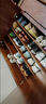 雙葉家具新中式鞋柜掛衣架入戶(hù)實(shí)木家用門(mén)廳柜屏風(fēng)坐凳客廳隔斷一體玄 胡桃色帶衣架不帶凳145長(cháng)34寬19 曬單實(shí)拍圖