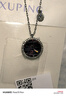 XUPING旭平首飾仿水晶時(shí)尚百搭圓餅項鏈女生送送新年禮物X001124750 1號色-紫色 約40+5cm 曬單實(shí)拍圖