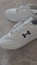 安德瑪（Under Armour）春季兒童防滑跑步鞋男女大童舒適耐磨運動鞋2511106 白色 38 曬單實拍圖