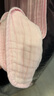 全棉時(shí)代 嬰兒浴巾 6層水洗紗布浴巾 純棉大毛巾禮盒裝 粉色115*115cm 曬單實(shí)拍圖