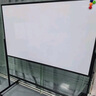 得力白板寫字板120*90cm H型碳鋼支架式磁吸書寫移動升降辦公會議黑板家庭輔導培訓33715【升級雙面】 曬單實拍圖