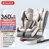 Heekin德國 兒童安全座椅汽車用0-4-12歲嬰兒寶寶360度旋轉(zhuǎn)ISOFIX硬接口 時尚灰(ISOFIX+360度旋轉(zhuǎn)) 曬單實拍圖