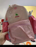 SHUKIKU兒童書包幼兒園背包防丟失輕便防潑水大容量雙肩包桃子果汁S+碼 曬單實(shí)拍圖