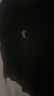 Calvin KleinJeans25春夏女士簡(jiǎn)約刺繡時(shí)尚ck辣妹正肩羅紋短袖T恤47AB212 UB1-太空黑 S 曬單實(shí)拍圖