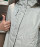 安德瑪（Under Armour）夾克UA 男女情侶防風(fēng)山系戶(hù)外運動(dòng)訓練健身夾克外套 1371593-110 三合一時(shí)尚灰白/女款 L 曬單實(shí)拍圖