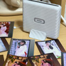 FUJIFILM Link Wide手機照片打印機5英寸相紙膠卷膠片 煙灰白【白邊相紙20張~大尺寸照片~內(nèi)置電池】 標配 曬單實拍圖