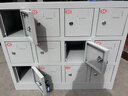 億譽(yù)信手機(jī)存放柜USB充電柜對(duì)講機(jī)保管箱學(xué)?？紙?chǎng)會(huì)議手機(jī)200門(mén)寄存柜 6門(mén)存放柜 曬單實(shí)拍圖