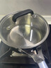 特福（Tefal）加厚316L不銹鋼奶鍋寶寶嬰兒輔食鍋 帶蒸籠小湯鍋煮面熱奶鍋煮奶 18cm 曬單實拍圖