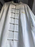 李寧太極服男女夏季太極拳八段錦練功服牛奶絲武術(shù)比賽中國風(fēng)套裝  L 曬單實(shí)拍圖
