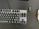 ROG 游俠RX TKL PBT版 游戲機械鍵盤84鍵盤布局 有線/無線/藍牙三模 光學(xué)觸發(fā)機械紅軸 RGB RX光軸 ROG 游俠RX TKL 無線版 PBT 紅軸 曬單實拍圖