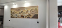 奧瀚迎客松輕奢客廳裝飾畫(huà)led帶燈沙發(fā)背景墻掛畫(huà)簡(jiǎn)約現代高級感壁畫(huà) Z7194-福鹿雙臨 40*40/90*30/40*40總長(cháng)1.3 靚麗晶瓷+加厚鋁合金金框 曬單實(shí)拍圖