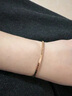丹尼爾惠靈頓（DanielWellington）dw手鐲女時(shí)尚首飾玫瑰金情侶對(duì)鐲七夕情人節(jié)禮物DW00400003 曬單實(shí)拍圖