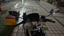 RAINWINKNIGHT適用豪爵uhr150后視鏡配件HJ150T-28/UFR150摩托倒車(chē)鏡廠(chǎng)家直銷(xiāo) UHR150后視鏡-單左 曬單實(shí)拍圖