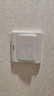 西門子（SIEMENS）開關(guān)插座 一開單控面板 86型暗裝面板 遠(yuǎn)景雅白色5TA02011CC1 曬單實(shí)拍圖