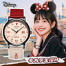迪士尼（Disney）手表女學(xué)生個性復(fù)古撞色帆布帶石英表高顏值女孩初高中生防水手表 曬單實拍圖