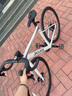 喜德盛公路自行車2025款A(yù)D300油碟UCI車架2x10速中空一體牙盤桶軸破風(fēng)車 白蛇 480mm 曬單實(shí)拍圖
