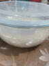 Glasslock保鮮碗飯盒加厚圓形耐高溫帶蓋湯碗和面碗沙拉碗大容量餐盒4000ml 曬單實(shí)拍圖