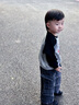 巴帝巴帝秋季新款嬰幼兒童衛(wèi)衣男女寶寶美式潮流百搭外套 領(lǐng)帶小狗 100 曬單實(shí)拍圖