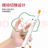 斑馬牌（ZEBRA）虹彩按動中性筆 0.5mm子彈頭簽字筆 彩色學(xué)生繪畫標(biāo)注填色手賬筆水筆 C-JJ6 黑色 10支裝 曬單實拍圖