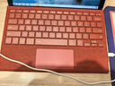 墨一 微軟Surface藍牙鍵盤(pán)蓋磁吸Pro 7 6 5 4超薄無(wú)線(xiàn)鍵盤(pán)surface pro 8 9 X/10/11平板電腦鍵盤(pán)帶筆槽 磚紅色【Pro3/4/5/6/7通用】 炫酷背光 曬單實(shí)拍圖