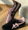 Onitsuka Tiger鬼塚虎新款女款復古德訓鞋 運動休閑鞋女鞋 TOKUTEN 1183C254 黑色/粉紅色 37.5 曬單實拍圖