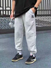 MY潮牌休閑褲運動(dòng)長(cháng)褲男女款美式新款潮流褲子寬松直筒褲衛褲工裝褲 灰色 2XL 曬單實(shí)拍圖