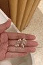 歐畫(huà)珍珠耳飾鉆石耳釘女氣質(zhì)耳墜飾品流蘇耳環(huán)女2025年新款生日禮物女 麥穗流蘇耳釘 曬單實(shí)拍圖