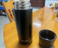 特步（XTEP）保溫杯水杯316不銹鋼男女士學(xué)生輕巧便攜茶杯子大容量京東自營(yíng)黑 曬單實(shí)拍圖