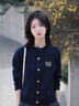 唐菓蜜早秋連衣裙女2025新款女裝韓版時(shí)尚百搭減齡休閑風(fēng)顯瘦套裝裙子 黑色 M 曬單實(shí)拍圖