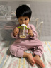 巴厘小豬兒童秋衣秋褲嬰幼兒睡衣春秋季純棉a類寶寶家居服男女童內(nèi)衣套裝 冒險小灰兔 90 曬單實拍圖