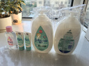強生（Johnson）嬰兒牛奶潤膚露500g*2+60g寶寶兒童青少年補水保濕乳液面霜家庭裝 曬單實拍圖