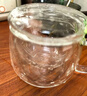 富光花茶杯 男女士茶水分離杯子 雙層辦公泡茶玻璃杯帶把高硼硅水杯 曬單實拍圖
