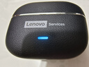 聯(lián)想（Lenovo）【IMAX空間音效】藍(lán)牙耳機(jī)入耳式藍(lán)牙6.0真無(wú)線環(huán)繞音效通話清晰游戲音樂(lè)雙模式低延遲適用于蘋果 暗夜黑【全新藍(lán)牙6.0+皮革時(shí)尚外觀】 游戲音樂(lè)雙模式-ENC通話降噪 曬單實(shí)拍圖
