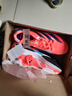 adidas adizero RC 4超輕緩震訓練備賽體測薄底競訓跑鞋阿迪達斯 粉色/白色/深藍色/淺藍色   42 曬單實(shí)拍圖