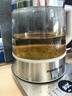 九陽（Joyoung）1.8L全玻璃沸萃養(yǎng)生壺煮茶器 316L雙鋼加長茶籃 輕音燉煮 0膠水0異味0重金屬家用電燒水壺18WY20R 曬單實(shí)拍圖