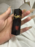 圣羅蘭（YSL）黑管鏡面愛心唇釉416口紅滋潤顯色化妝品生日禮物送女友 曬單實拍圖