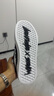 LIGHTNING X STORM畢加索畫(huà)作聯(lián)名休閑閃電面包鞋情侶小香風(fēng)透氣帆布運動(dòng)板鞋子男女 牛仔黑 42 曬單實(shí)拍圖