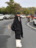 聲猴中長(cháng)款棉服男士冬季2025新款加絨加厚保暖棉衣外套大棉襖休閑套裝 黑色棉服+黑高領(lǐng)毛衣+牛仔褲藍【三件套】 XL 曬單實(shí)拍圖