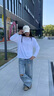 班尼路（Baleno）純棉長(zhǎng)袖女2025新款秋季內(nèi)搭打底衫減齡顯瘦寬松休閑百搭上衣 曬單實(shí)拍圖