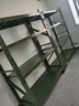 海艾珈 倉儲倉庫貨架置物架多層儲藏室貨物架超市快遞鐵架子軍綠色貨架 曬單實拍圖