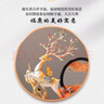 歐梵普（oufanpu）喬遷之喜禮物搬家開(kāi)業(yè)禮品創(chuàng  )意鹿輕奢電視柜客廳玄關(guān)流沙畫(huà)擺件 一鹿高升事事如意（橘黃禮盒裝） 【福鹿發(fā)財，節節高升】 曬單實(shí)拍圖