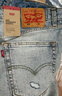Levi's李維斯25年春夏新款男士簡(jiǎn)約休閑405經(jīng)典直筒復古牛仔短褲 淺藍色 32 (12) 曬單實(shí)拍圖