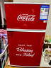 可口可樂（Coca-Cola）迷你冰箱38L壓縮機制冷冷凍冷藏小型冰箱戶外家居用品 曬單實拍圖
