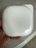 懶角落吐骨碟塑料骨頭盤子食品級水果盤碟桌面小菜碟垃圾餐盤 白色6個(gè)裝 曬單實(shí)拍圖