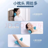 創(chuàng)邁仕頸椎枕按摩牽引矯正器富貴包頸肩按摩枕重力指壓頸部 【C型藍色】 曬單實拍圖