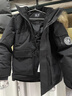 駱駝（CAMEL）戶外極寒派克工裝毛領(lǐng)情侶款羽絨服保暖加厚中長款外套 曬單實拍圖