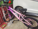 飛鴿兒童自行車(chē)中大童男女孩6-10-12-17歲碟剎減震青少年學(xué)生越野山地 【幻彩紫】 單速/碟剎輻條輪 18寸【身高120-140cm】約6-10歲 曬單實(shí)拍圖