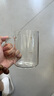 京東京造 玻璃杯 耐熱耐高溫泡茶水杯咖啡牛奶刻度杯子500ml 曬單實(shí)拍圖